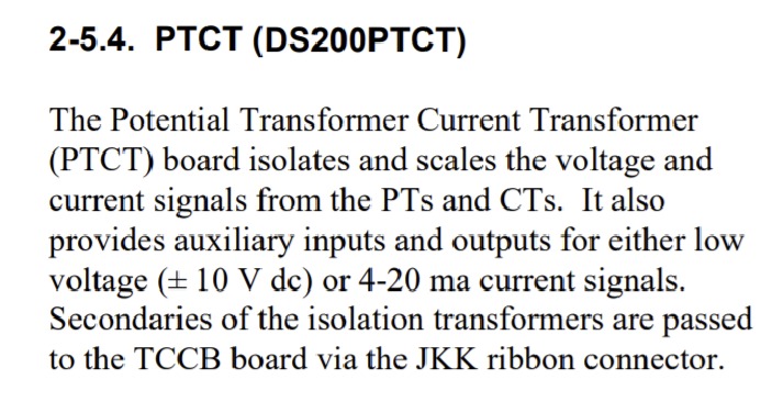 First Page Image of DS200PTCTG1A Data Sheet GEH-6375.pdf